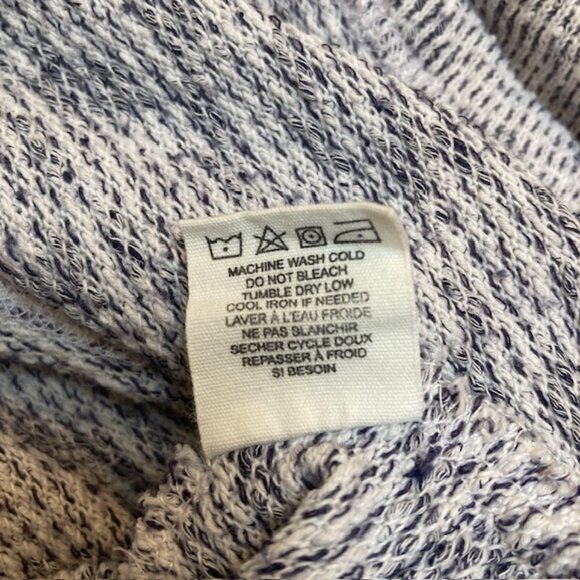 Billabong Blue and White Pullover Hoodie size S - Picture 4 of 6